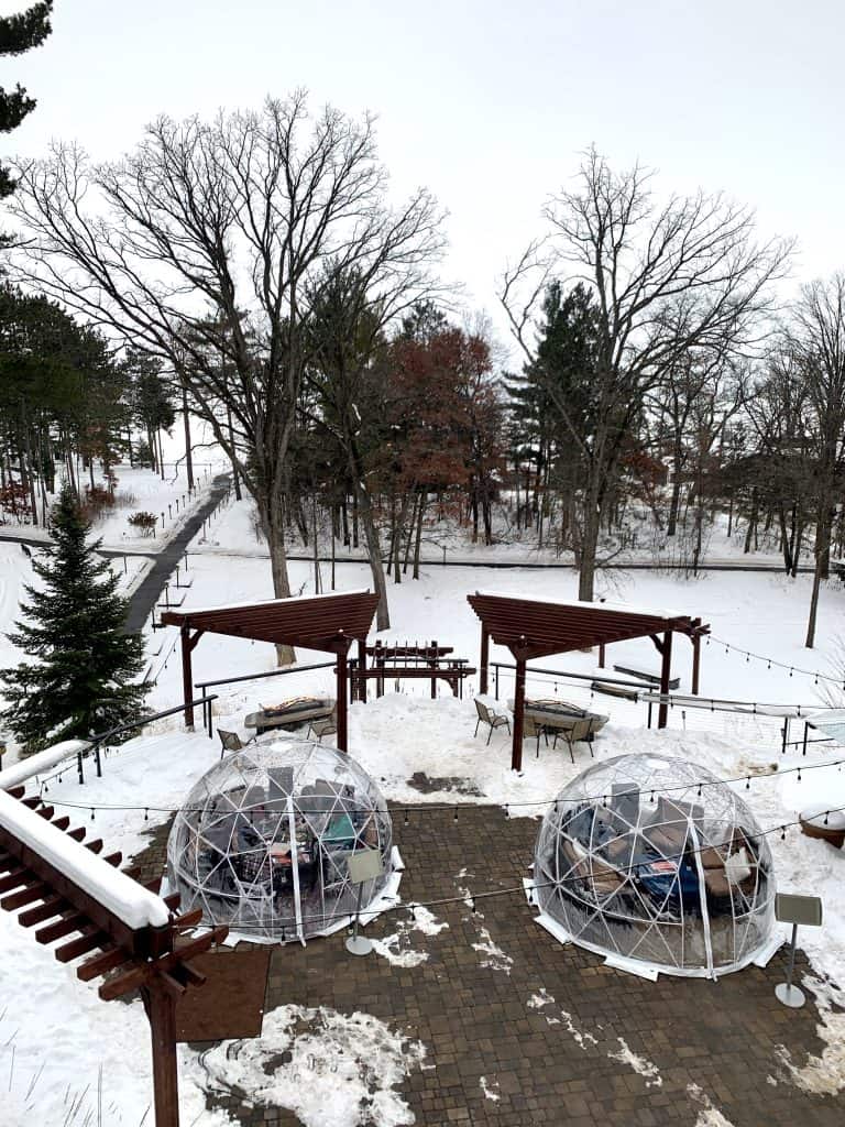 The main lodge at Grand View Lodge in Nisswa, Minnesota.